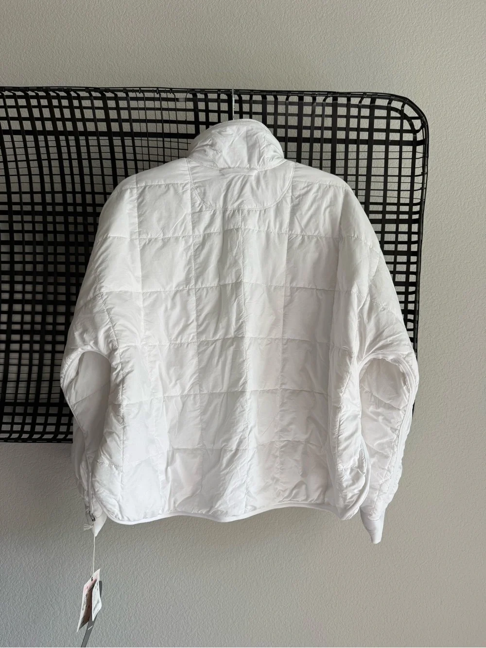 Free people Pippa Packable Puffer Jacket white